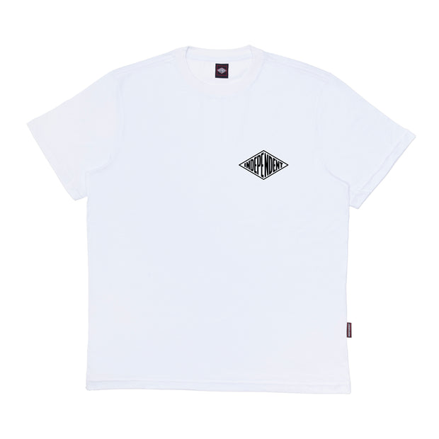 Camiseta Independent skate GP SEALED SS -  White/Branca
