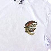 Camiseta Santa Cruz DARKS ARTS DOT WHITE