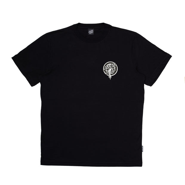 Camiseta Santa Cruz skate ROSKOPP EVO 2 -  Black/Preto