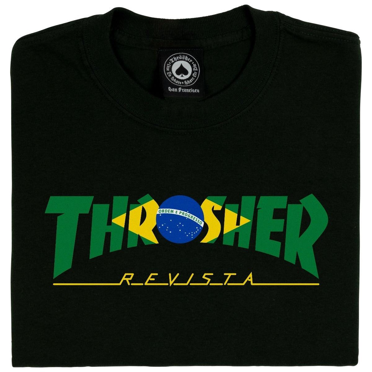 Camiseta Thrasher Brazil Revista