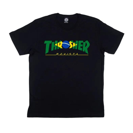 Camiseta Thrasher Brazil Revista