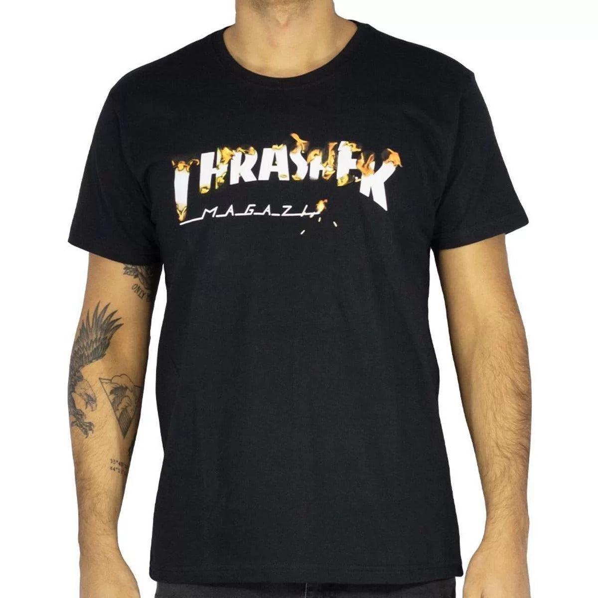 Camiseta Thrasher Magazine Intro Burner