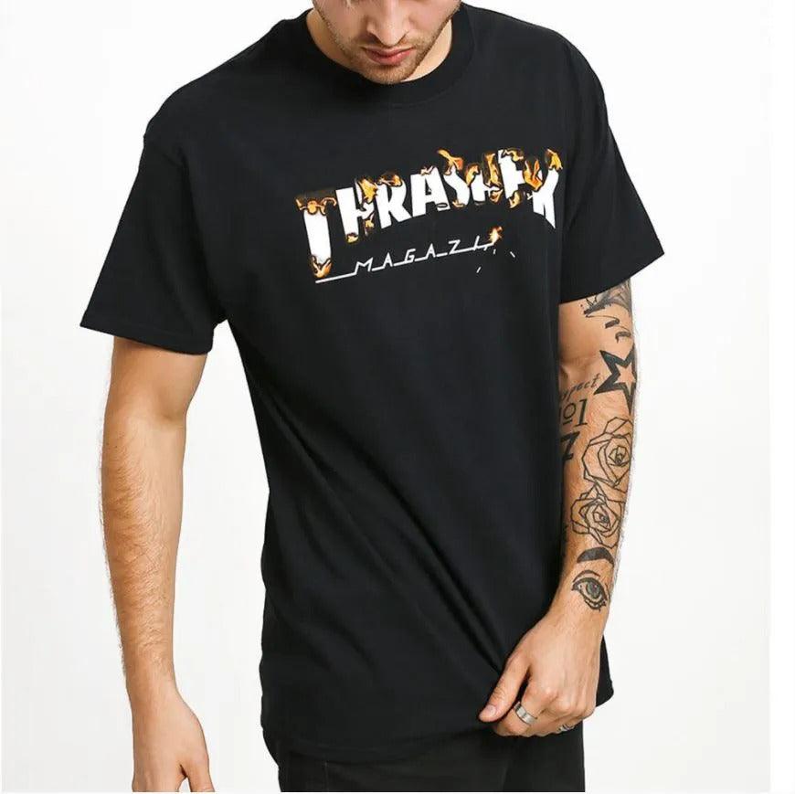 Camiseta Thrasher Magazine Intro Burner