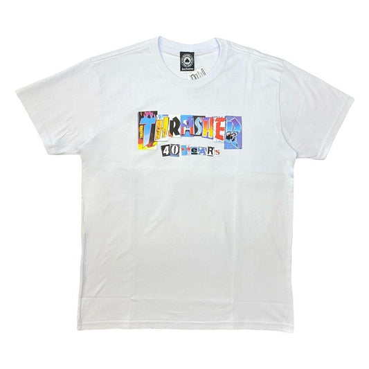 Camiseta Thrasher magazine 40 Years Ranson - Branca