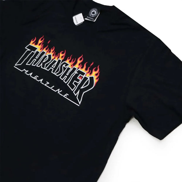 Camiseta Thrasher magazine Schorched - black/preto