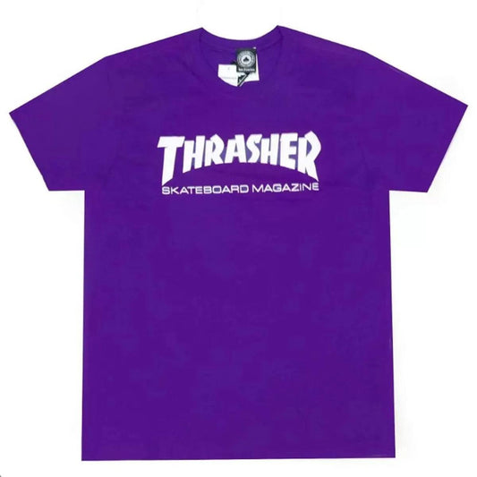 Camiseta Thrasher magazine SKATEMAG - Violet/roxo