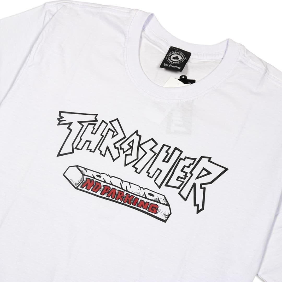 Camiseta Thrasher no Parking Block logo