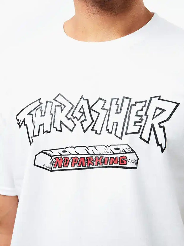 Camiseta Thrasher no Parking Block logo