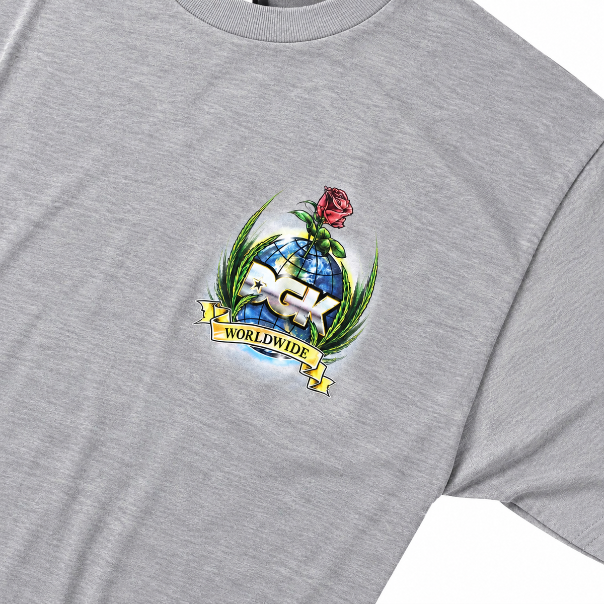Camiseta Importada DGK - GLOBAL TEE Cinza/Grey