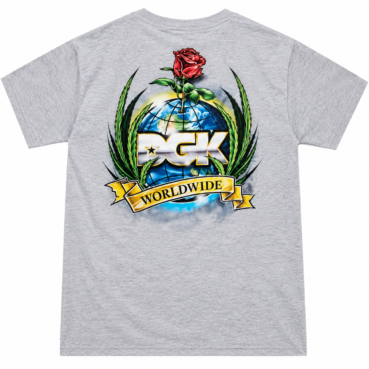 Camiseta Importada DGK - GLOBAL TEE Cinza/Grey