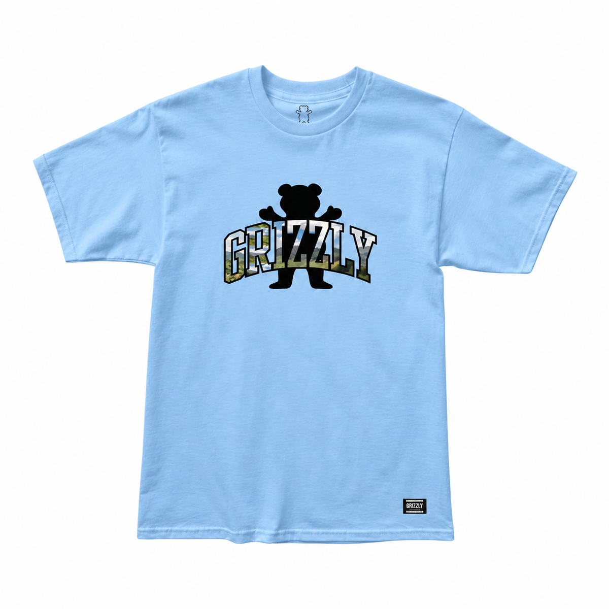 Camiseta Grizzly Landscape Blue/Azul