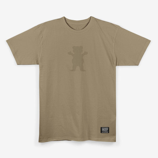 Camiseta Grizzly OG BEAR  TEE - Sand/Bege