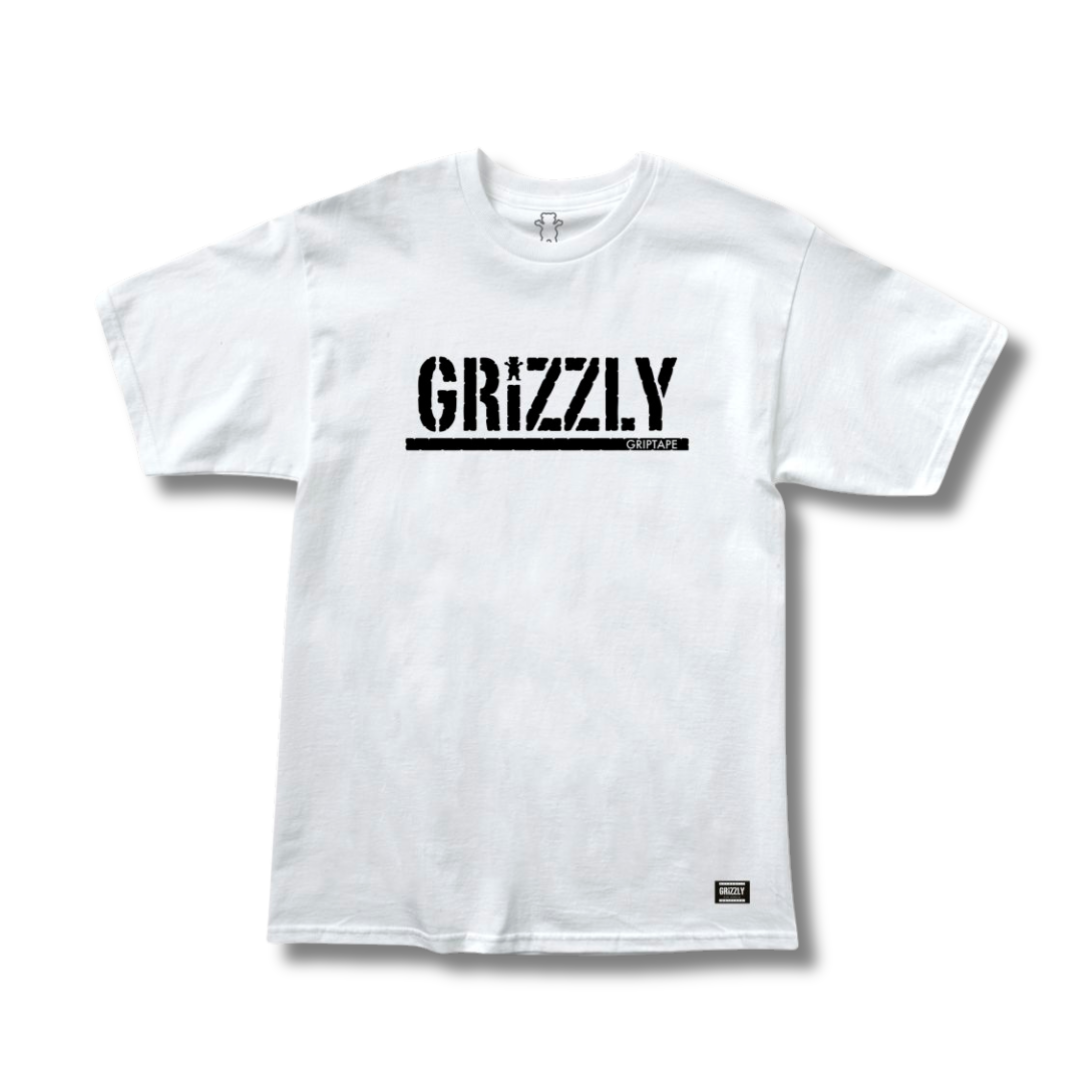 Camiseta Grizzly OG STAMP TEE White/Branca
