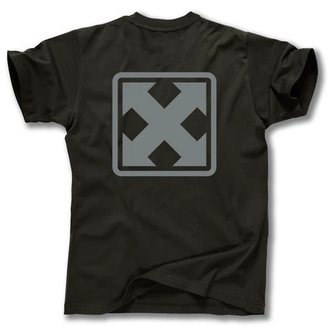 Camiseta H-Street MARK LOGO TEE - Preto/Black