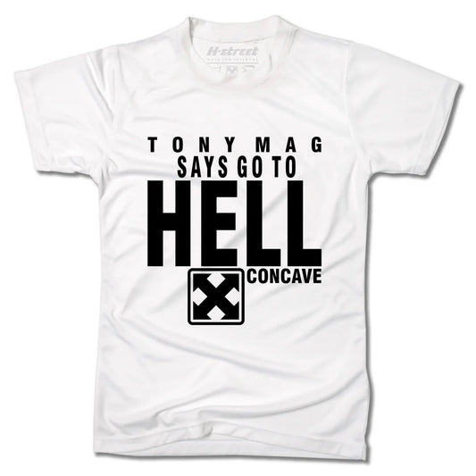 Camiseta H-Street T-MAG SAYS TO GO HELL TEE - Branco/White