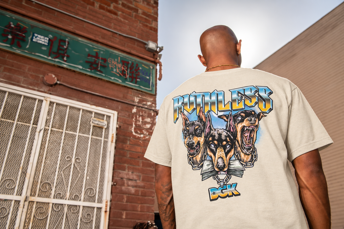 Camiseta Importada DGK -  CUTTHROAT SAND/ BEGE - M