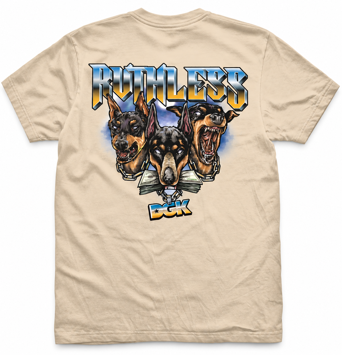Camiseta Importada DGK -  CUTTHROAT SAND/ BEGE - M