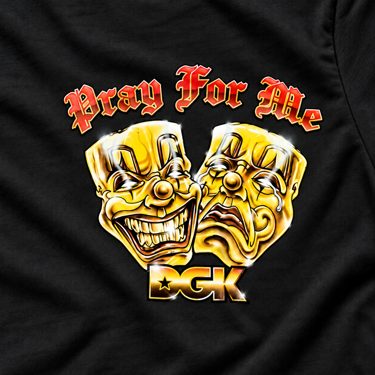 Camiseta Importada  DGK - DAILY GRIND  Black/Preto