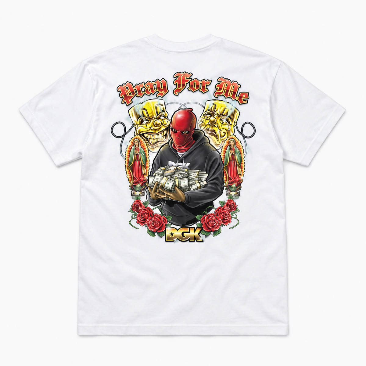 Camiseta Importada  DGK - DAILY GRIND  White/Branco