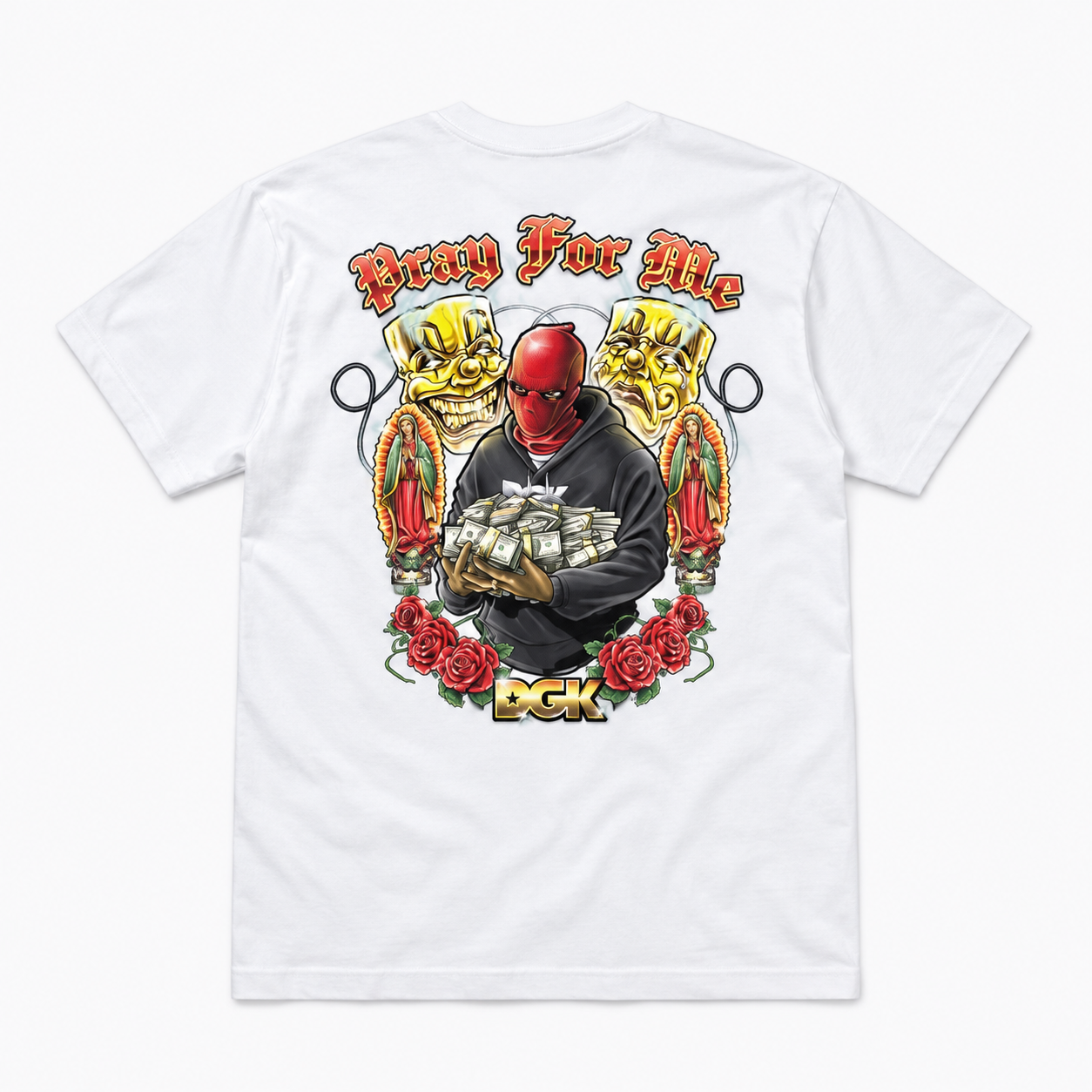 Camiseta Importada  DGK - DAILY GRIND  White/Branco