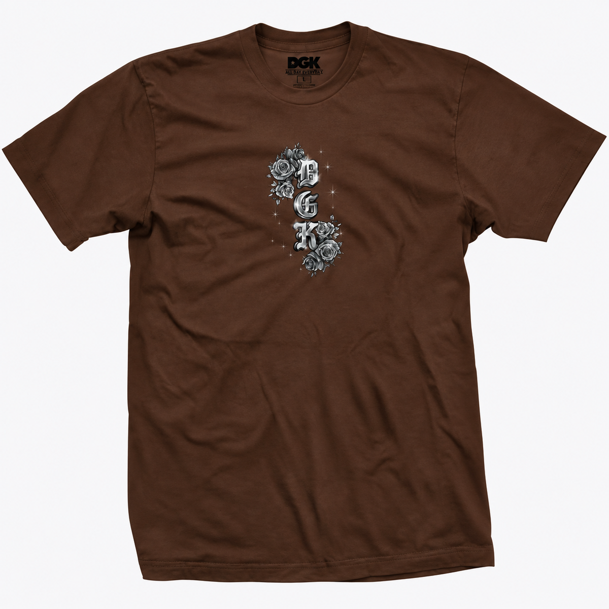 Camiseta Importada DGK - SMILE NOW  - Brown/Marrom M