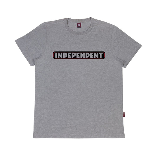 Camiseta Independent Bar Logo SS Cinza