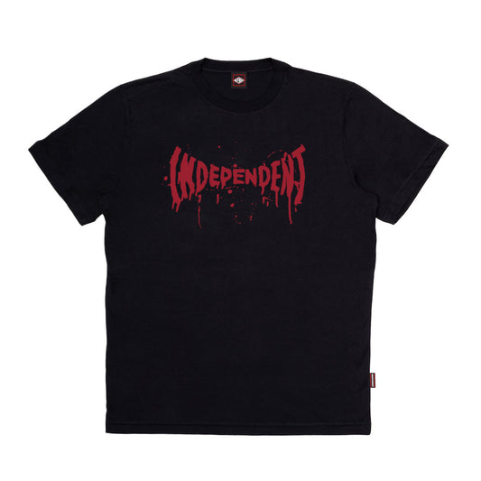 Camiseta Independent SPLATTER SPAN SS Preto/Black