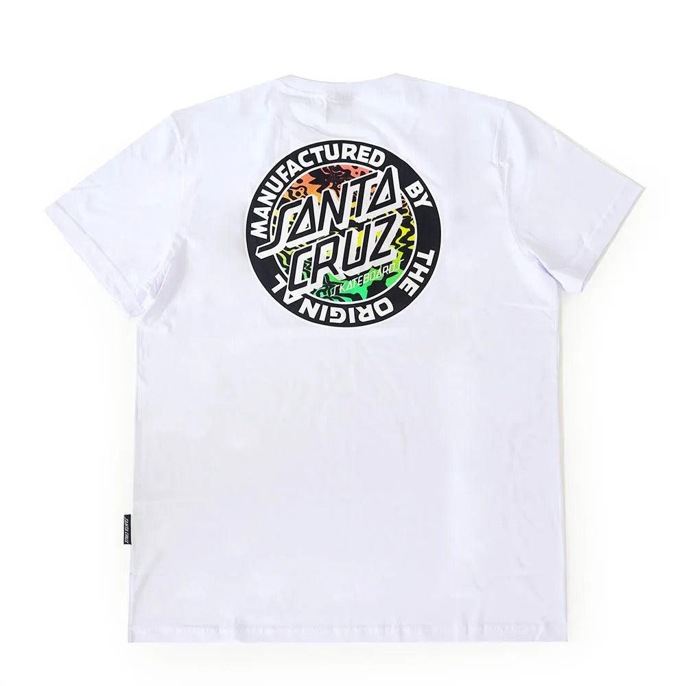 Camiseta Santa Cruz Acidic MFG Dot White