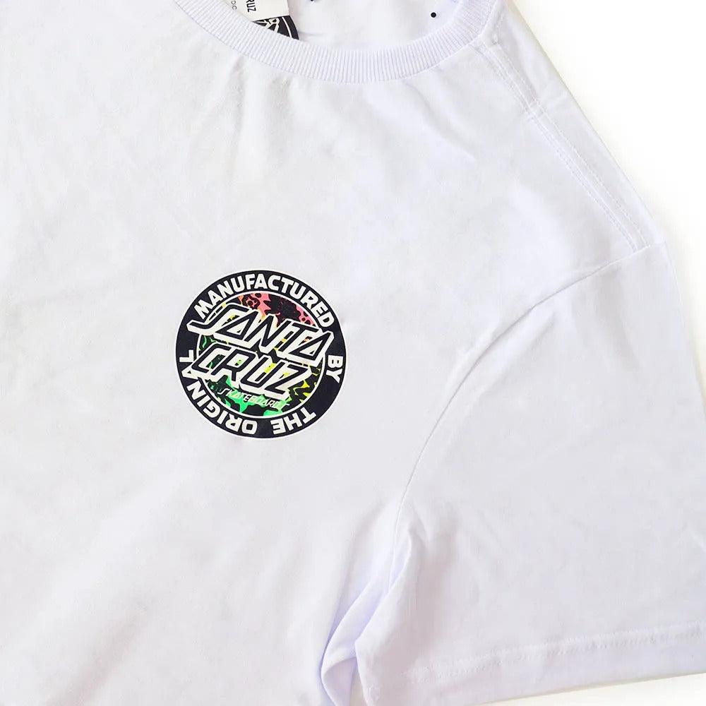 Camiseta Santa Cruz Acidic MFG Dot White