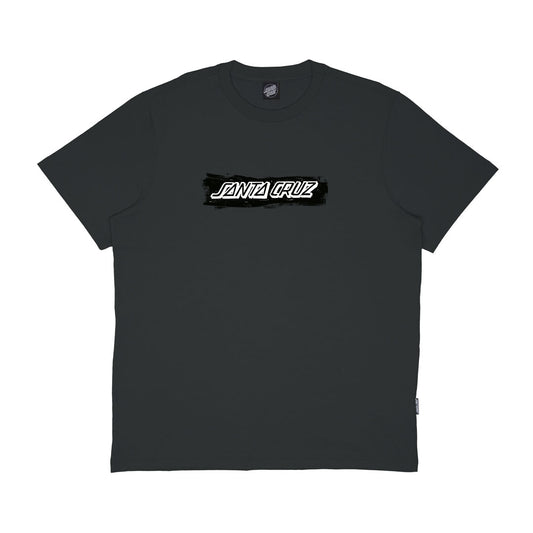 Camiseta Santa Cruz CUT STRIP FRONT -  Grey/ Chumbo cinza escuro