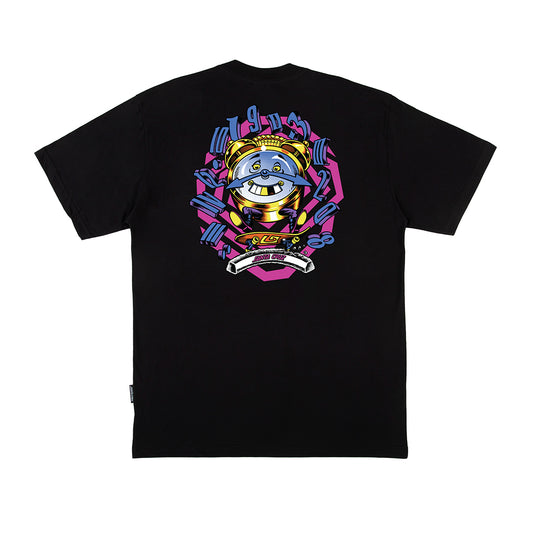 Camiseta Santa Cruz OVERSIZED GRABKE  ALL AROUND SPECIAL EDITION - Black/Preto
