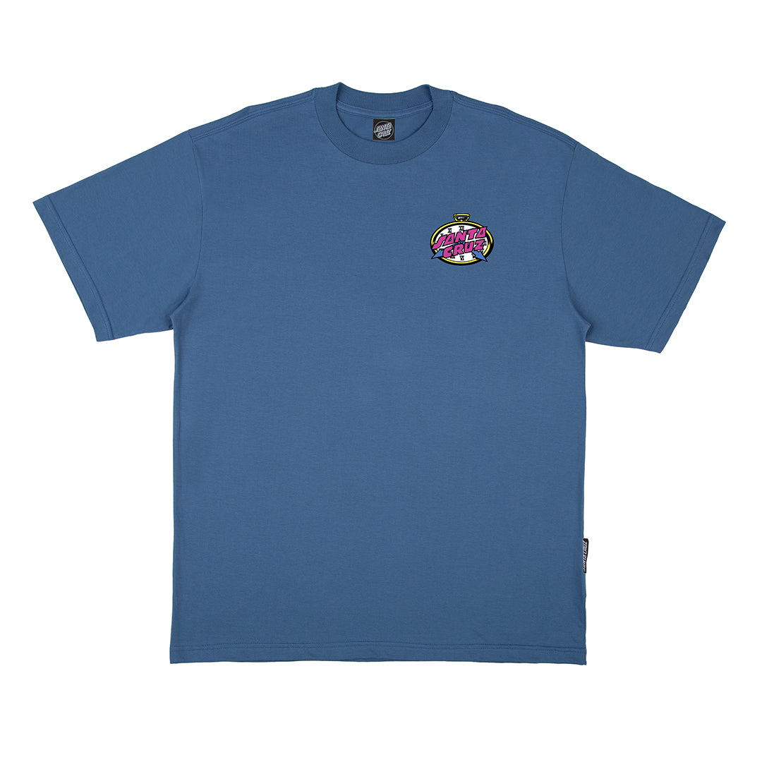 Camiseta Santa Cruz OVERSIZED GRABKE ALL AROUND SPECIAL EDITION -Blue/Azul