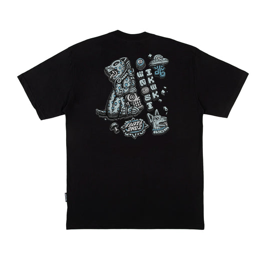 Camiseta Santa Cruz OVERSIZED WINKOWSKI JAGUAR - Black/Preto