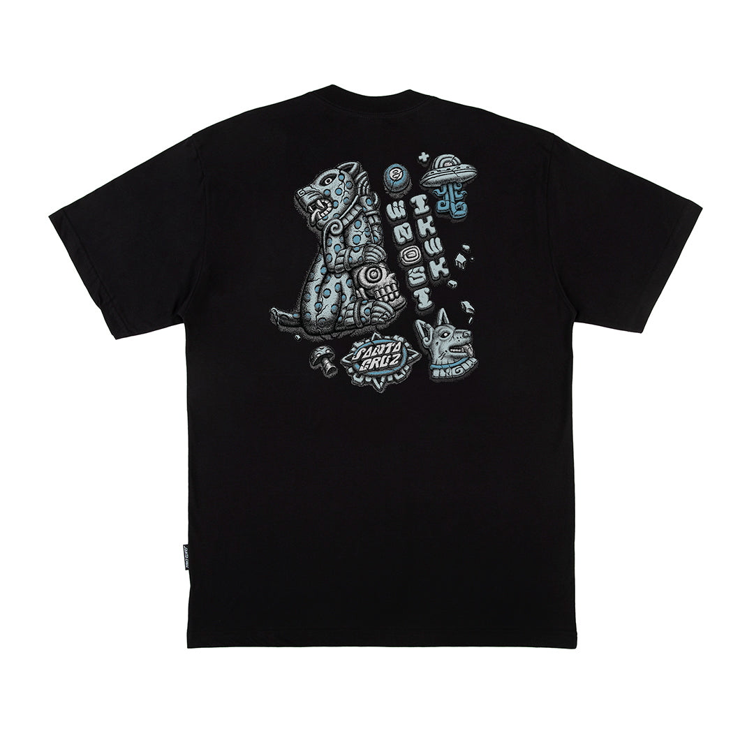 Camiseta Santa Cruz OVERSIZED WINKOWSKI JAGUAR - Black/Preto