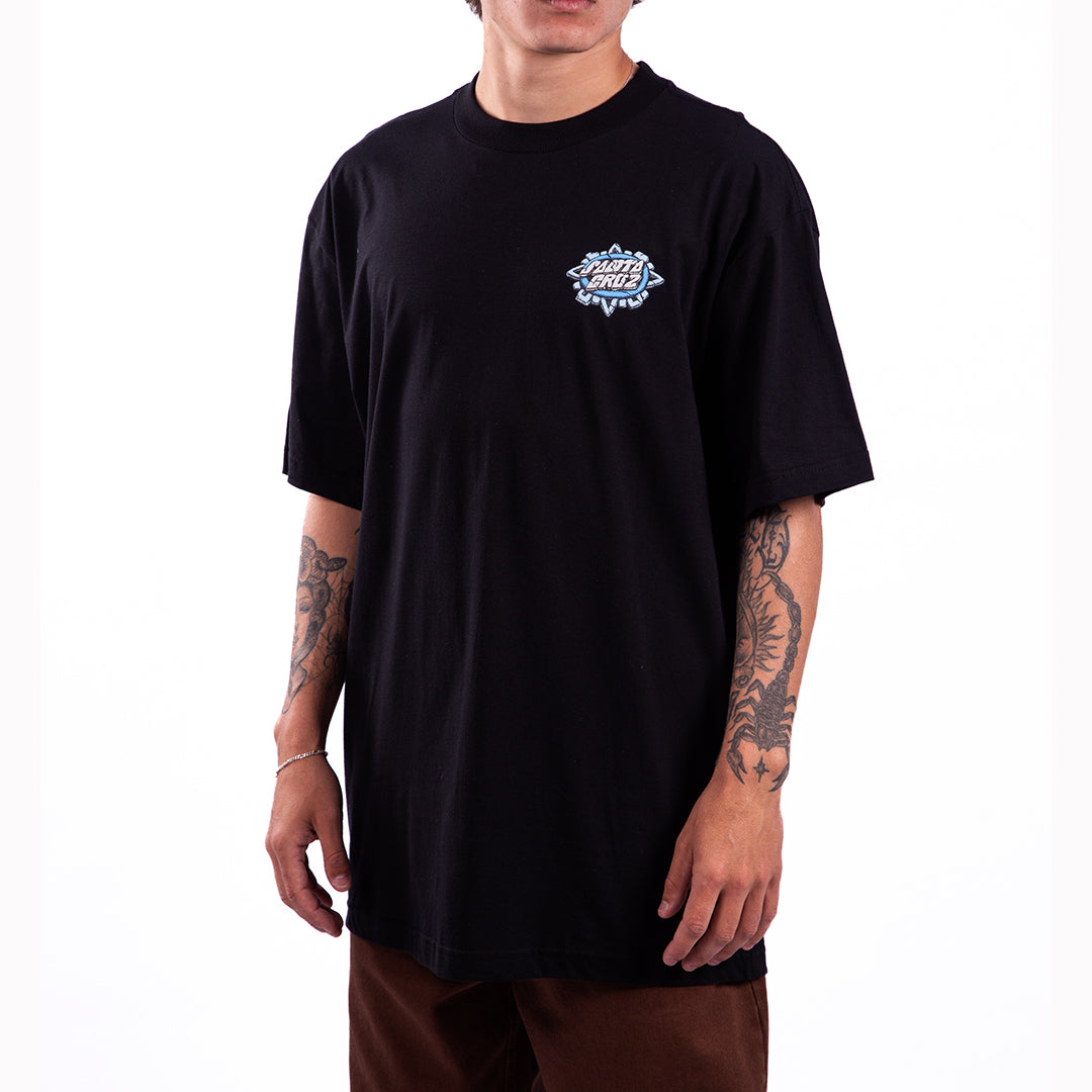 Camiseta Santa Cruz OVERSIZED WINKOWSKI JAGUAR - Black/Preto