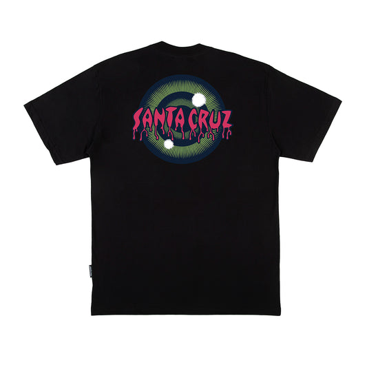 Camiseta Santa Cruz ROSKOPP IRIS  OVERSIZED - Black/Preto
