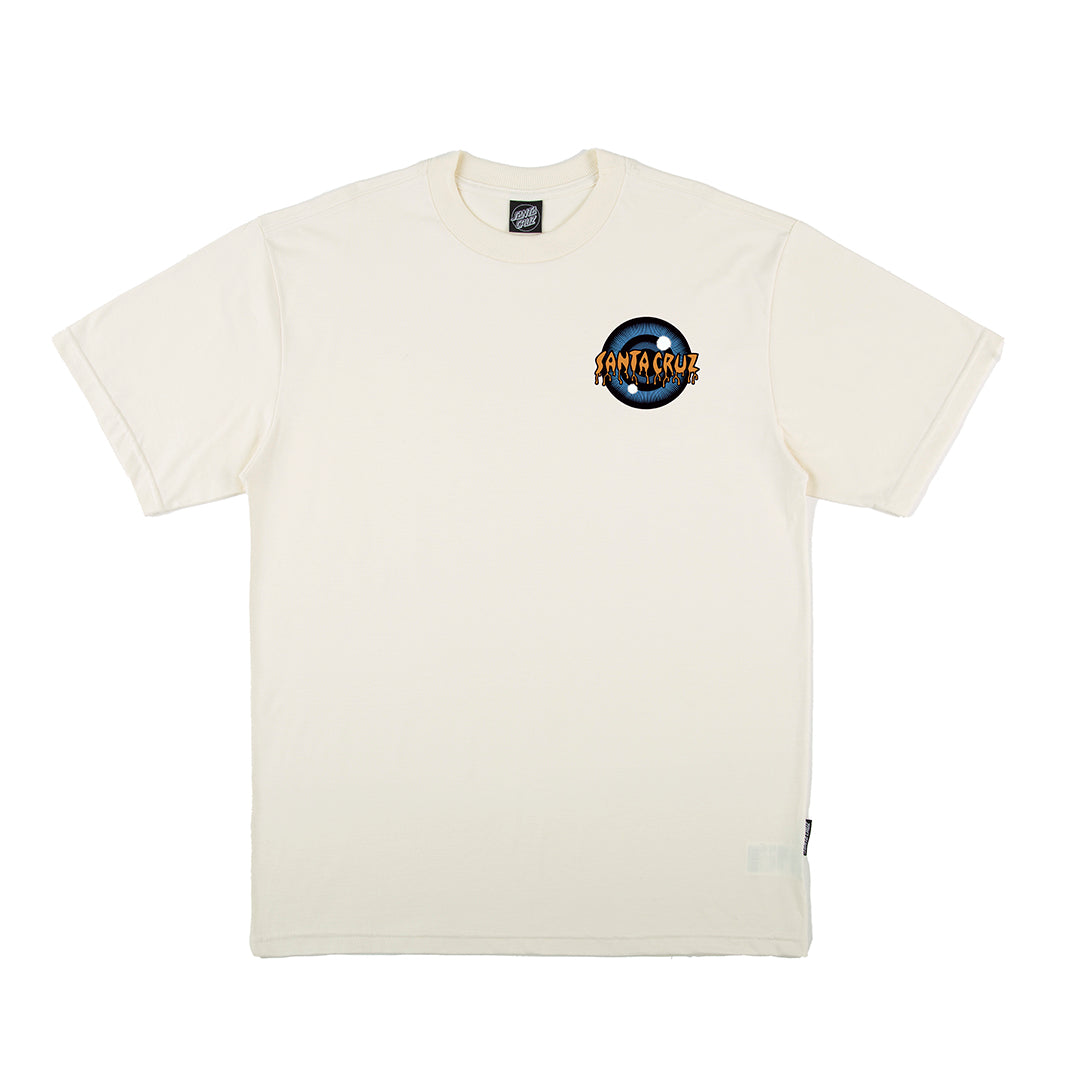 Camiseta Santa Cruz ROSKOPP IRIS  OVERSIZED - OFF WHite