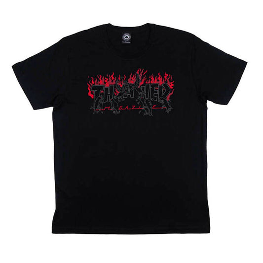 Camiseta Thrasher CROWS - BLACK/ Preto