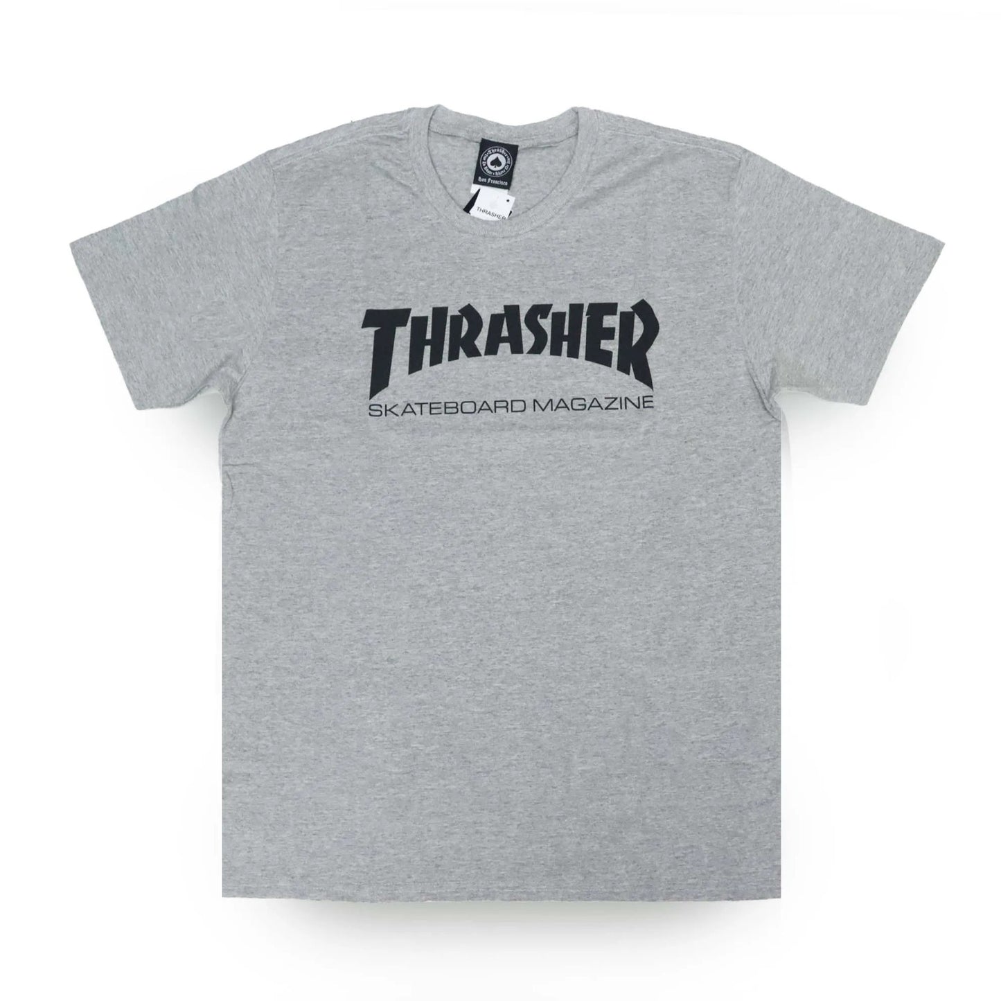 Camiseta Thrasher Magazine Skate Mag Cinza/Grey