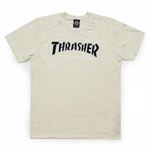 Camiseta Thrasher  OUTLINED - Sand/Areia