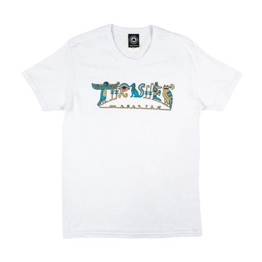 Camiseta Thrasher magazine HIEROGLYPHICS - White/Branco