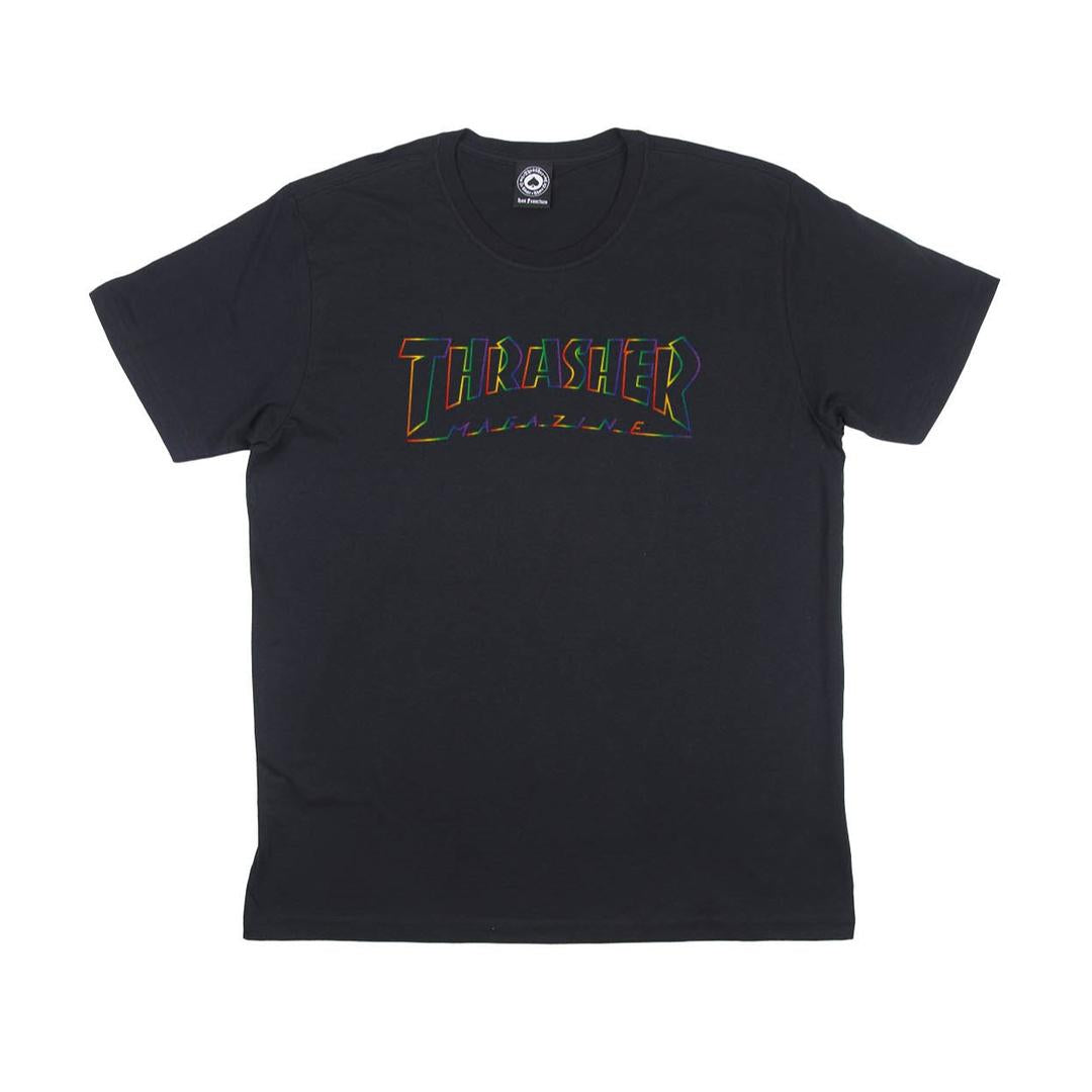 Camiseta Thrasher magazine SPECTRUM - Black/Preto