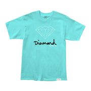 Camiseta Diamond Supply - OG SIGN TEE - Diamond Blue - Azul