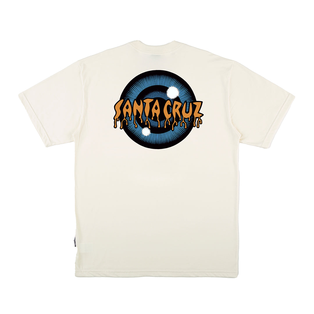 Camiseta Santa Cruz ROSKOPP IRIS  OVERSIZED - OFF WHite