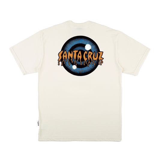 Camiseta Santa Cruz ROSKOPP IRIS  OVERSIZED - OFF WHite