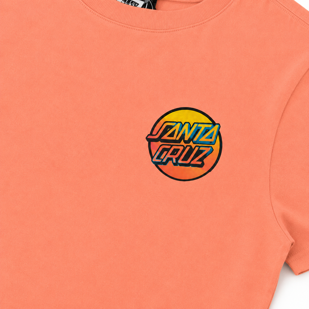 Camiseta Santa Cruz Screaming Hand Divide Salmão