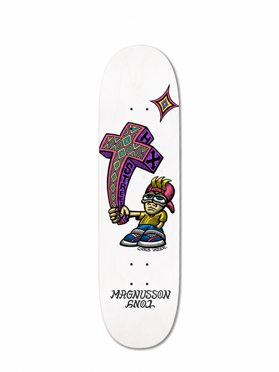 Shape importado H-Street T-MAG/DYER SE, KID'N'CROSS Full White Resin-7 8.25"