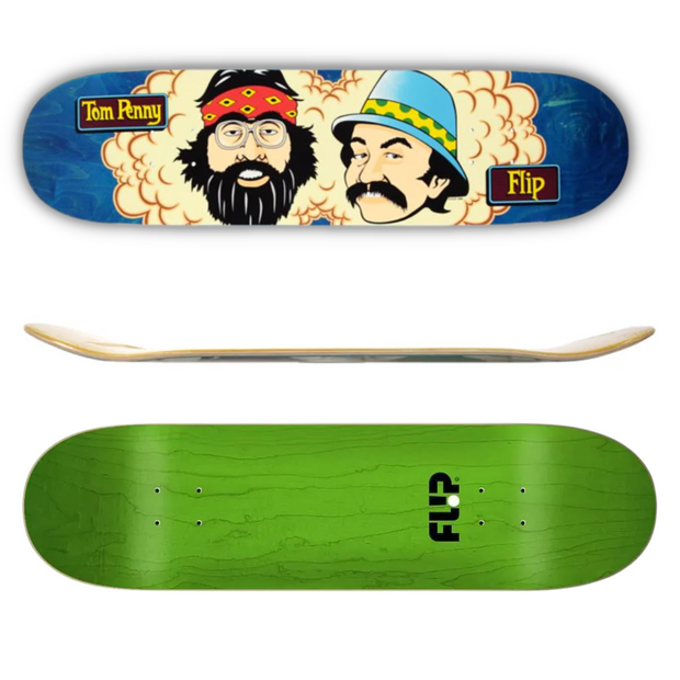 Shape Flip Maple Tom Penny Toms Friends Stain Assorted (Cheech Chong) - Blue