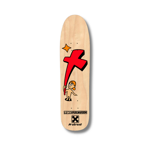 Shape Importado H-Street Deck Tony Mag Kid & Cross WB15" 32.825 x 8.5"