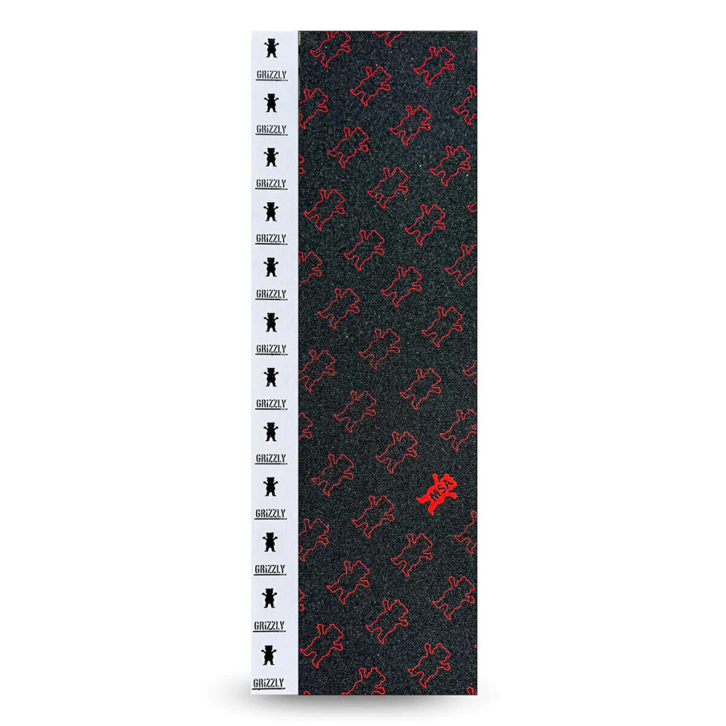 Lixa Grizzly  Griptape -  MSA RED